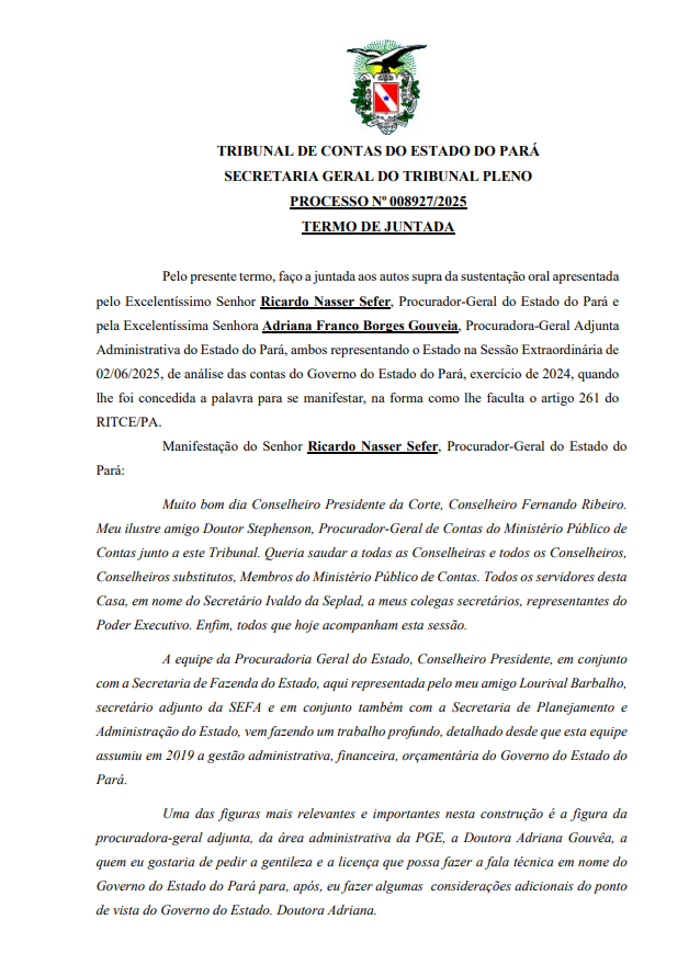 Manifestação Governo